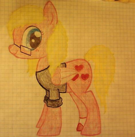 Size: 471x477 | Tagged: safe, artist:zombietator, derpibooru import, oc, oc:claire, unofficial characters only, pegasus, pony, clothes, eyelashes, female, glasses, graph paper, image, jpeg, mare, solo, traditional art