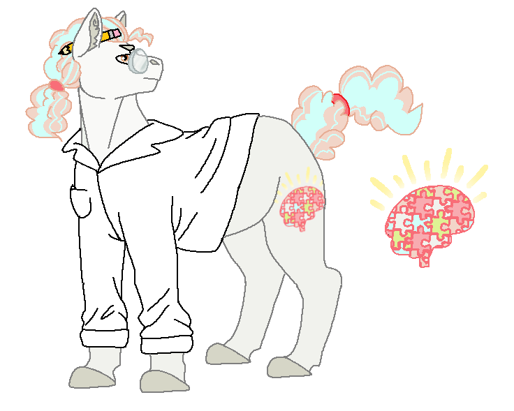 Size: 736x589 | Tagged: safe, artist:dr4m4-qu33n, derpibooru import, oc, oc:martin sattleman, unofficial characters only, earth pony, pony, clothes, colored hooves, earth pony oc, image, lab coat, looking back, male, offspring, parent:coco pommel, parent:svengallop, parents:cocogallop, png, simple background, stallion, transparent background