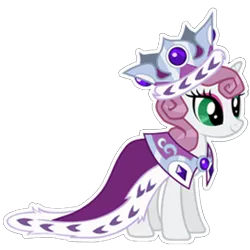 Size: 274x274 | Tagged: safe, derpibooru import, princess platinum, pony, unicorn, g4, crown, female, gameloft, image, jewelry, png, regalia, simple background, solo, transparent background