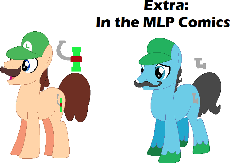 Size: 750x531 | Tagged: safe, artist:selenaede, artist:victorfazbear, derpibooru import, ponified, earth pony, pony, base used, brown mane, cap, crossover, cutie mark, facial hair, gray mane, hat, image, luigi, luigi's hat, male, moustache, png, simple background, stallion, standing, super mario bros., tail, transparent background, unshorn fetlocks