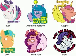 Size: 4096x3033 | Tagged: safe, artist:alexdti, derpibooru import, hitch trailblazer, izzy moonbow, pipp petals, rarity, sunny starscout, zipp storm, alicorn, earth pony, pegasus, pony, unicorn, g5, my little pony: a new generation, artificial wings, augmented, ball, eyes closed, glasses, heart shaped glasses, horn, image, izzy's tennis ball, jpeg, looking right, magic, magic horn, magic wings, mane five, murder is okay, one of these things is not like the others, pin, pipp pipp hooray, possessed, race swap, sharp teeth, simple background, smiling, sproutity, sunnycorn, teeth, tennis ball, tongue out, white background, wings