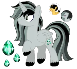 Size: 1199x1074 | Tagged: safe, artist:madlilon2051, derpibooru import, marble pie, oc, oc:swift bow, alicorn, pony, g4, alicorn oc, base used, horn, image, male, offspring, parent:marble pie, parent:oc:swift bow, parents:canon x oc, png, simple background, stallion, transparent background, wings