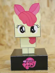 Size: 800x1066 | Tagged: safe, artist:popeye2013, derpibooru import, apple bloom, earth pony, pony, g4, craft, female, filly, image, irl, jpeg, papercraft, photo