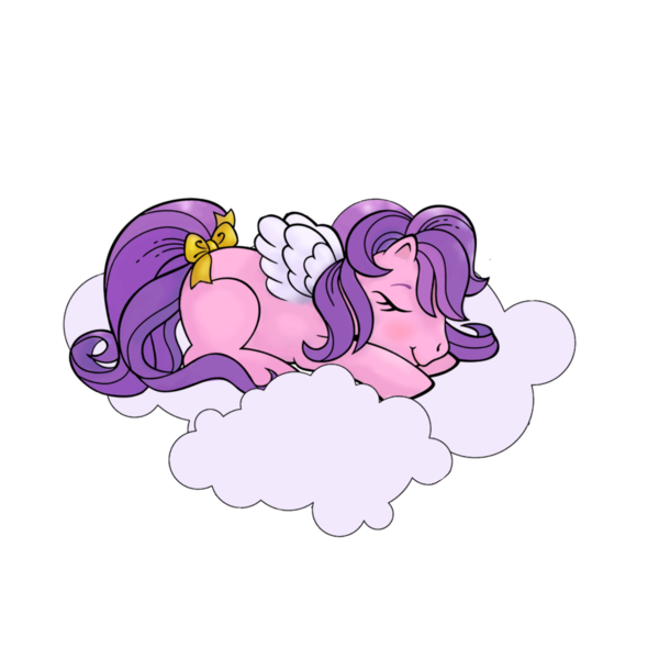 Size: 3464x3464 | Tagged: safe, artist:vernorexia, derpibooru import, edit, pipp petals, pegasus, pony, g1, g5, my little pony: a new generation, adorapipp, bow, cloud, coloring page, cute, eyes closed, female, g1 style, g5 to g1, high res, image, lying down, mare, on a cloud, png, prone, simple background, sleeping, sleeping on a cloud, small wings, solo, tail, tail bow, transparent background, wings