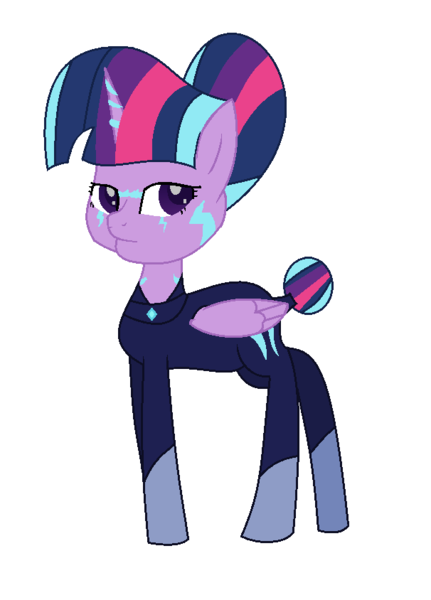 Size: 606x844 | Tagged: safe, artist:sunmint234, derpibooru import, twilight sparkle, twilight sparkle (alicorn), alicorn, pony, comic:the storm kingdom, g4, my little pony: the movie, alternate design, alternate timeline, alternate universe, clothes, crystal, cutie mark, dress, eye, eyes, female, image, movie, outfit, pink, png, princess, purple, shoes, simple background, suit, thunder, white background