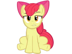 Size: 1600x1200 | Tagged: safe, artist:kuren247, derpibooru import, apple bloom, earth pony, pony, g4, female, filly, image, png, simple background, solo, transparent background, vector