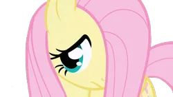 Size: 1920x1080 | Tagged: safe, derpibooru import, edit, edited screencap, screencap, fluttershy, pegasus, pony, friendship is magic, g4, season 1, background removed, cute, daaaaaaaaaaaw, female, hair over one eye, image, png, shyabetes, simple background, transparent background