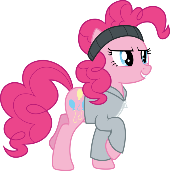 Size: 3000x3005 | Tagged: safe, artist:cloudy glow, derpibooru import, pinkie pie, earth pony, pony, g4, the last laugh, .ai available, female, high res, image, mare, png, simple background, solo, transparent background, vector