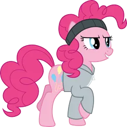 Size: 3000x3005 | Tagged: safe, artist:cloudy glow, derpibooru import, pinkie pie, earth pony, pony, g4, the last laugh, .ai available, female, high res, image, mare, png, simple background, solo, transparent background, vector