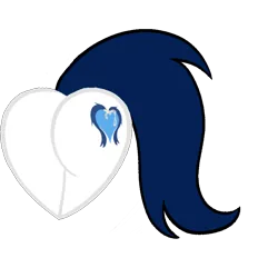 Size: 900x900 | Tagged: safe, artist:sassysvczka, derpibooru import, oc, oc:sassysvczka, unofficial characters only, pegasus, pony, butt, butt focus, butt only, emotes, heart, heart butt, image, plot, png, simple background, solo, tail, tail aside, transparent background