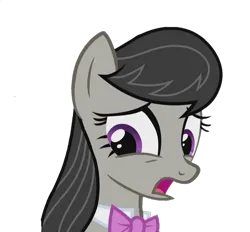 Size: 1164x1080 | Tagged: safe, derpibooru import, edit, edited screencap, screencap, octavia melody, earth pony, pony, g4, season 5, slice of life (episode), background removed, bust, female, image, mare, not a vector, open mouth, png, portrait, purple eyes, simple background, solo, transparent background