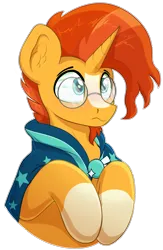 Size: 1888x2888 | Tagged: safe, artist:czu, derpibooru import, sunburst, pony, unicorn, g4, bust, cloak, clothes, coat markings, cute, ear fluff, facial hair, glasses, goatee, image, male, png, portrait, simple background, socks (coat marking), solo, stallion, sunbetes, sunburst's cloak, transparent background