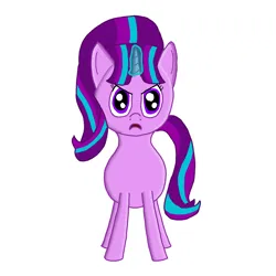 Size: 2000x2000 | Tagged: safe, artist:nate5700, derpibooru import, starlight glimmer, pony, unicorn, g4, evil starlight, high res, image, png, simple background, solo, white background