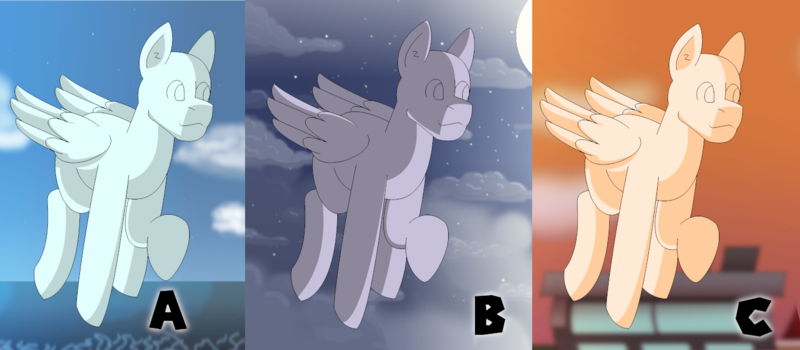 Size: 1371x600 | Tagged: safe, derpibooru import, oc, alicorn, pegasus, pony, commission, flying, image, pegasus oc, photo, png, scenery, slots, wings, your character here