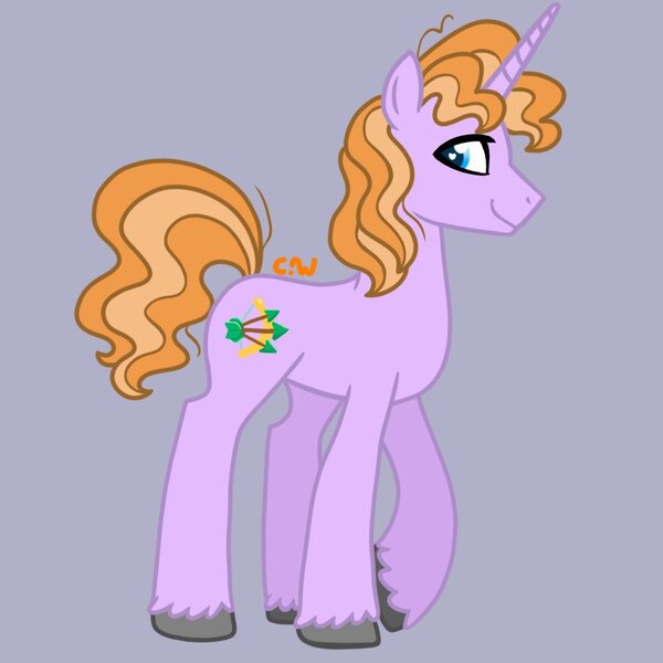 Size: 1000x1000 | Tagged: safe, artist:chelseawest, derpibooru import, oc, oc:emerald bow, pony, unicorn, image, jpeg, male, offspring, offspring's offspring, parent:oc:honey gem, parent:oc:marble armor, parents:oc x oc, petalverse