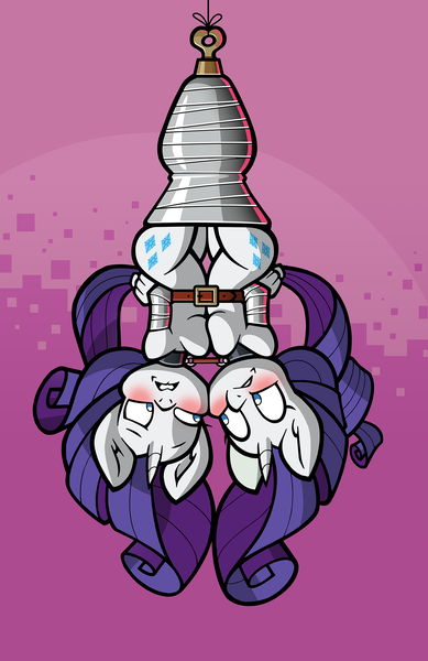 Size: 1429x2203 | Tagged: questionable, alternate version, artist:toonbat, derpibooru import, part of a set, rarity, anthro, unicorn, g4, alternate character, arm behind back, belt, blushing, bondage, bound together, breast squish, breasts, breasts touching, busty rarity, cheek to cheek, collar, do not want, duality, duo, female, females only, hanging, hanging upside down, image, lesbian, linked collars, mummification, nonconsensual, png, self ponidox, selfcest, shipping, suspended, suspension bondage, symmetrical docking, tape, tape bondage, toonbat's wrapped pony collection, upside down