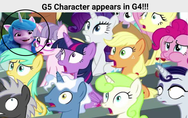 Size: 4000x2500 | Tagged: safe, derpibooru import, edit, edited screencap, screencap, applejack, cotton cloudy, dark moon, fluttershy, graphite, izzy moonbow, meadow song, minty green, moonlight raven, neon lights, pinkie pie, pokey pierce, rarity, rising star, sunshower raindrops, twilight sparkle, twilight sparkle (alicorn), twinkleshine, alicorn, earth pony, pegasus, pony, unicorn, g4, g5, the washouts (episode), audience, aura (g4), background pony, bad edit, cowboy hat, eating, eyeshadow, fake, faker than a three dollar bill, female, filly, foal, folded wings, freckles, glasses, gritted teeth, hat, horn, image, makeup, male, mare, miss hackney (g4), offscreen character, op is on drugs, open mouth, open smile, png, puffy cheeks, scooter, seems legit, shocked, shocked expression, smiling, stallion, stock render, wings, youtube thumbnails be like