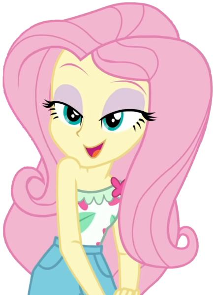 Size: 1333x1837 | Tagged: safe, derpibooru import, edit, edited screencap, screencap, fluttershy, human, equestria girls, g4, adorasexy, background removed, cute, equestria girls specials, eyebrows, eyeshadow, female, image, lidded eyes, makeup, my little pony equestria girls: better together, my little pony equestria girls: spring breakdown, not a vector, open mouth, open smile, png, sexy, shyabetes, simple background, smiling, solo, transparent background