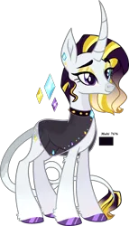 Size: 1082x1886 | Tagged: safe, artist:rickysocks, derpibooru import, rarity, pony, g4, alternate design, heterochromia, image, png, simple background, solo, transparent background