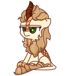 Size: 1500x1649 | Tagged: safe, artist:exoticeon, derpibooru import, oc, oc:sunny meadows, unofficial characters only, kirin, female, image, kirin oc, png, simple background, solo, transparent background