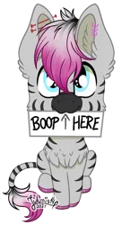 Size: 587x1080 | Tagged: safe, artist:julunis14, derpibooru import, oc, oc:bananas, unofficial characters only, pony, zebra, chest fluff, cute, ear fluff, ear piercing, hoof polish, image, looking at you, piercing, png, simple background, solo, transparent background, zebra oc