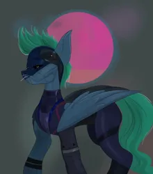 Size: 750x852 | Tagged: safe, artist:ie nebulizer, derpibooru import, ponified, cyborg, pegasus, pony, female, gotg, guardians of the galaxy, image, mare, marvel, nebula, nebula (marvel), png, solo, telltale games