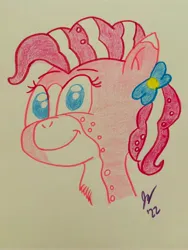 Size: 3024x4032 | Tagged: safe, artist:jesslmc16, derpibooru import, applejack, fluttershy, pinkie pie, rainbow dash, rarity, twilight sparkle, earth pony, pony, g4, colored, colored pencil drawing, drawing, image, jpeg, mane six, marker drawing, redesign, traditional art