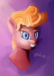 Size: 2309x3220 | Tagged: safe, artist:tyleks, derpibooru import, oc, unofficial characters only, earth pony, pony, bust, cute, female, high res, image, looking at you, mare, png, portrait, simple background, smiling, solo