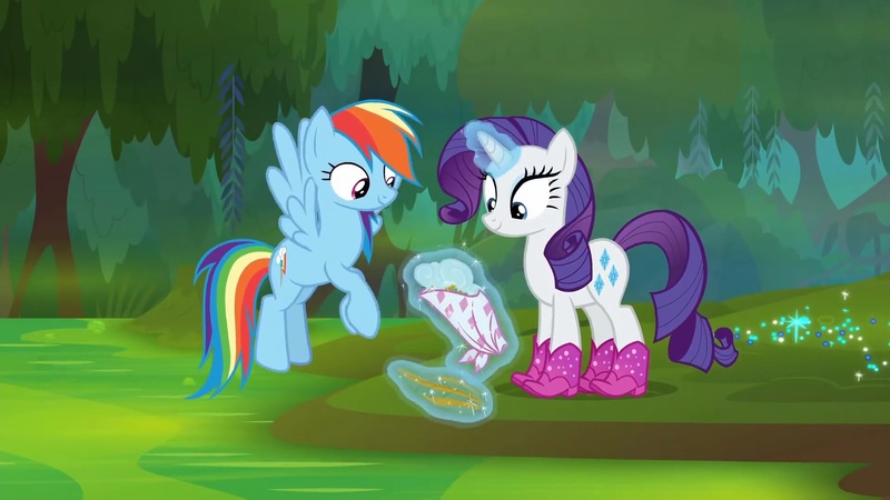 Size: 1920x1080 | Tagged: safe, derpibooru import, screencap, rainbow dash, rarity, g4, the end in friend, boots, clothes, glitter boots, image, jpeg, shoes