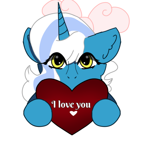 Size: 1280x1280 | Tagged: safe, derpibooru import, oc, oc:fleurbelle, alicorn, pony, adorabelle, alicorn oc, bow, cute, female, hair bow, heart, hearts and hooves day, holding, horn, i love you, image, mare, ocbetes, png, simple background, solo, transparent background, wingding eyes, wings, yellow eyes