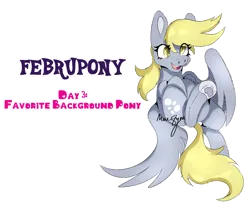 Size: 1433x1202 | Tagged: safe, artist:mewzynn, derpibooru import, derpy hooves, pony, g4, februpony, image, png, simple background, solo, transparent background