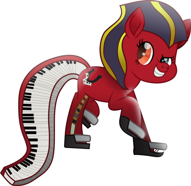 Size: 6211x6037 | Tagged: safe, artist:php178, derpibooru import, oc, oc:nord stage, ponified, earth pony, pony, my little pony: the movie, .svg available, augmentation, augmented, augmented tail, control panel, determination, determined, determined face, determined look, determined smile, earth pony oc, female, gray eyes, grin, heterochromia, horseshoes, image, inkscape, keyboard, mare, movie accurate, multicolored tail, musical instrument, nord pony, nord stage (piano), orange eyes, pedal, piano, piano pony, png, raised hoof, red, regeneration, smiling, solo, sustain pedal, tail, two toned mane, vector, what has science done