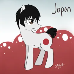 Size: 1434x1439 | Tagged: safe, artist:cisol, derpibooru import, ponified, pony, hetalia, image, japan, jpeg, solo