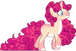 Size: 2417x1624 | Tagged: safe, artist:kurosawakuro, derpibooru import, oc, pony, unicorn, image, magical lesbian spawn, male, offspring, parent:scarlet heart, parent:songbird serenade, parents:scarletserenade, png, simple background, solo, stallion, transparent background