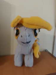 Size: 3000x4000 | Tagged: safe, artist:jbond, derpibooru import, derpy hooves, pegasus, pony, g4, cute, female, handmade, image, irl, jpeg, mare, photo, plushie, solo