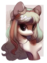 Size: 861x1144 | Tagged: safe, artist:dammmnation, derpibooru import, oc, unofficial characters only, earth pony, pony, bust, earth pony oc, female, image, mare, png, simple background, solo, transparent background