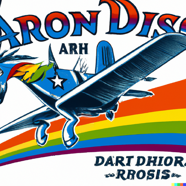 Size: 1024x1024 | Tagged: safe, ai content, derpibooru import, machine learning generated, original species, plane pony, pony, generator:dall-e 2, image, plane, png, poster, propaganda, rainbow, solo, world war ii