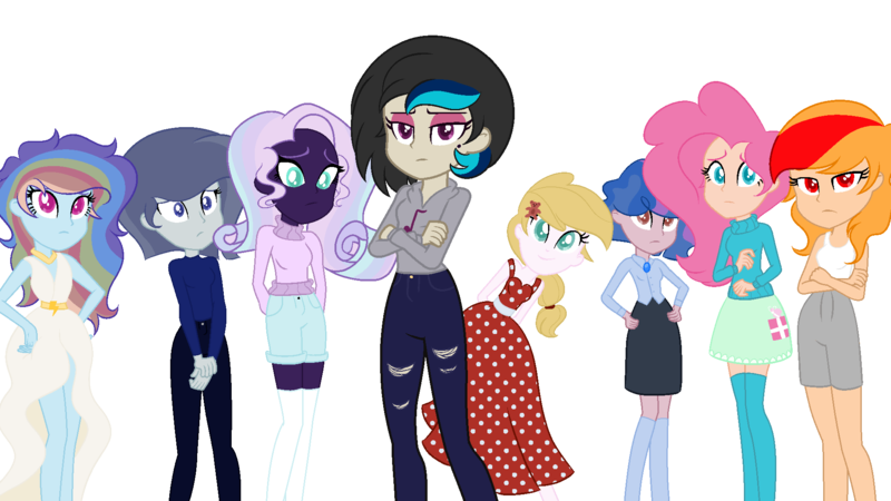 Size: 1920x1080 | Tagged: safe, artist:fuckomcfuck, derpibooru import, edit, oc, oc:bold beam, oc:celestial dusk, oc:orchard dash, oc:secret surprise, oc:silver geode, oc:solar sapphire, oc:teddy heart, oc:timbre glee, unofficial characters only, human, equestria girls, g4, base used, demi-girl, equestria girls-ified, female, image, magical lesbian spawn, next generation, offspring, old art, parent:applejack, parent:fluttershy, parent:jetstream, parent:marble pie, parent:octavia melody, parent:pinkie pie, parent:pizzelle, parent:princess celestia, parent:rainbow dash, parent:rarity, parent:sapphire shores, parent:twilight sparkle, parent:vinyl scratch, parents:appledash, parents:dashlestia, parents:flutterpie, parents:rarilestia, parents:scratchtavia, png, simple background, transparent background