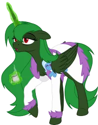 Size: 2253x2864 | Tagged: safe, artist:grypher, derpibooru import, trixie, oc, oc:evening "eve" canter, unofficial characters only, alicorn, pony, fallout equestria, g4, artificial alicorn, bags under eyes, coffee, coffee mug, dressing gown, green alicorn (fo:e), high res, image, mug, plushie, png, simple background, sleepy, solo, tired, transparent background, trixie plushie, vector