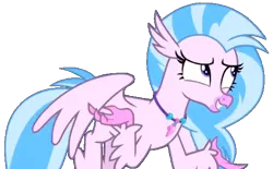 Size: 550x341 | Tagged: safe, derpibooru import, edit, edited screencap, screencap, silverstream, classical hippogriff, hippogriff, pony, g4, uprooted, background removed, blue mane, female, flying, grin, image, looking right, lowres, mare, png, purple eyes, simple background, smiling, solo, transparent background, vector