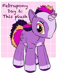 Size: 883x1094 | Tagged: safe, artist:s0ftserve, derpibooru import, twilight sparkle, pony, g4, februpony, image, plushie, png, solo