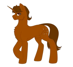 Size: 2563x2362 | Tagged: safe, artist:elberas, derpibooru import, oc, oc:rustle subterranean, unofficial characters only, pony, unicorn, high res, image, male, png, simple background, slender, solo, stallion, thin, transparent background