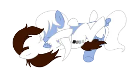 Size: 3840x2160 | Tagged: safe, artist:duran301, derpibooru import, oc, oc:dainty doily, unofficial characters only, earth pony, pony, base used, earth pony oc, high res, image, png, simple background, snuggling, transparent background