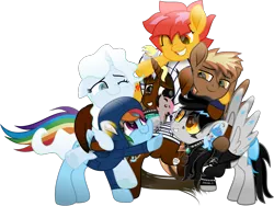 Size: 2663x2000 | Tagged: safe, artist:lightningbolt, artist:php178, artist:the smiling pony, derpibooru import, derpy hooves, rainbow dash, trixie, oc, oc:ciaran, oc:firebrand, oc:flutterknight, oc:lightning dee, oc:nocturnal vision, oc:sabayon, ponified, unofficial characters only, alicorn, earth pony, pegasus, pony, unicorn, derpibooru, castle sweet castle, g4, .svg available, :d, administrator, alicorn oc, all is well, alternate mane six, alternate versions at source, amber eyes, bedroom eyes, blue eyes, blue mane, blue tail, bow, bracelet, brown eyes, chains, choker, clothes, collaboration, colored pupils, colored sclera, costume, crowd, crying, cuddling, cute, cute face, cute little fangs, cute smile, default avatar, default avatar ponified, derp, derpibooru exclusive, derpibooru logo, derpibooru ponified, description is relevant, design, drawstrings, e621, ear fluff, ear piercing, earring, earth pony oc, element of derpibooru, emo, eyes closed, face paint, facial markings, facial piercing, fangs, featureless crotch, female, floppy ears, flowing mane, flowing tail, flying, folded wings, fuchsia eyes, gem, gemstones, gift art, golden eyes, gradient background, gradient mane, gradient tail, grin, group hug, group picture, group shot, hair, hair bow, hair over one eye, happiness, happy, high res, holding, holding a pony, hood, hoodie, hoof around neck, hoof heart, hoof hold, hoof on belly, hoof on head, horn, horn impalement, hug, image, inkscape, inspiration, inspirational, inspired, inspired by another artist, jewelry, kigurumi, lidded eyes, long mane, looking at each other, looking at someone, looking at you, looking down, looking into each others eyes, looking up, loose hair, magenta eyes, makeup, male, male and female, mare, messy mane, meta, meta:derpibooru community collaboration, minecraft, moderator, motivation, motivational description, movie accurate, multicolored hair, multicolored mane, multicolored tail, necklace, nocturnal vision's striped hoodie, ocbetes, one ear down, one eye closed, one eye covered, open mouth, open smile, panic! at the disco, pegasus oc, piercing, plushie, png, pointing, pointy ponies, ponies riding ponies, positive body image, present, rain, raised hoof, reaching, realistic mane, riding, riding a pony, semi-ponified, simple background, sitting, smiley face, smiling, smiling at each other, smiling at you, source in the description, speaking fancy, spiked choker, spiked wristband, spread wings, squee, stallion, standing, striped hoodie, striped mane, striped tail, tail, tail bow, tattoo, tears of joy, teary eyes, text, thank you, thanks, three quarter view, transparent background, trixie's cutie mark, two toned mane, two toned tail, umbrella, underhoof, unicorn oc, upside-down hoof heart, vector, wall of tags, white mane, white tail, wholesome, wing hands, wing hold, wing sleeves, wing tattoo, winghug, wings, wings down, wink, wristband, yellow eyes, yellow sclera, you guys are awesome and i love you