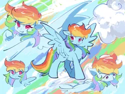 Size: 2160x1620 | Tagged: safe, artist:lendftcn, derpibooru import, rainbow dash, pegasus, pony, g4, female, image, mare, png, solo, spread wings, wings