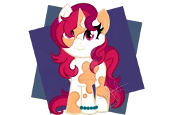 Size: 900x600 | Tagged: safe, artist:gummysharkcircus, derpibooru import, oc, oc:candy apple, pony, unicorn, female, filly, foal, horn, image, png, simple background, solo, unicorn oc