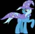 Size: 1555x1533 | Tagged: safe, artist:defg7373, derpibooru import, trixie, pony, unicorn, g4, black background, image, jpeg, raised hoof, simple background, solo