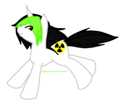 Size: 600x499 | Tagged: safe, artist:sinclair2013, derpibooru import, oc, oc:radioactive-unicorns, unofficial characters only, pony, unicorn, image, png, simple background, solo, transparent background