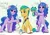 Size: 2236x1563 | Tagged: safe, artist:xiaowu07, derpibooru import, part of a set, hitch trailblazer, izzy moonbow, kenneth, sparky sparkeroni, bird, dragon, earth pony, pony, unicorn, g5, baby, baby dragon, bipedal, blaze (coat marking), bodypaint, bracelet, coat markings, crying, cuffs, date (time), dialogue, eyebrows visible through hair, face paint, facial markings, fangs, female, floppy ears, freckles, friendship bracelet, group, happy, hitch trailblazer is not amused, holding a dragon, hoof heart, image, izzy being izzy, jewelry, jpeg, looking at someone, male, mare, missing cutie mark, open mouth, open smile, pale belly, quartet, raised hoof, sad, sash, self paradox, self ponidox, sheriff's badge, ship:moontrail, shipping, showing, signature, simple background, sitting, smiling, socks (coat marking), stallion, standing, standing on two hooves, straight, ta-da!, talking, unamused, underhoof, unshorn fetlocks, white background