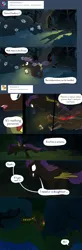 Size: 1280x3886 | Tagged: safe, artist:llimus, derpibooru import, oc, oc:dusk skies, pegasus, pony, timber wolf, image, png, running, tumblr:ask alton